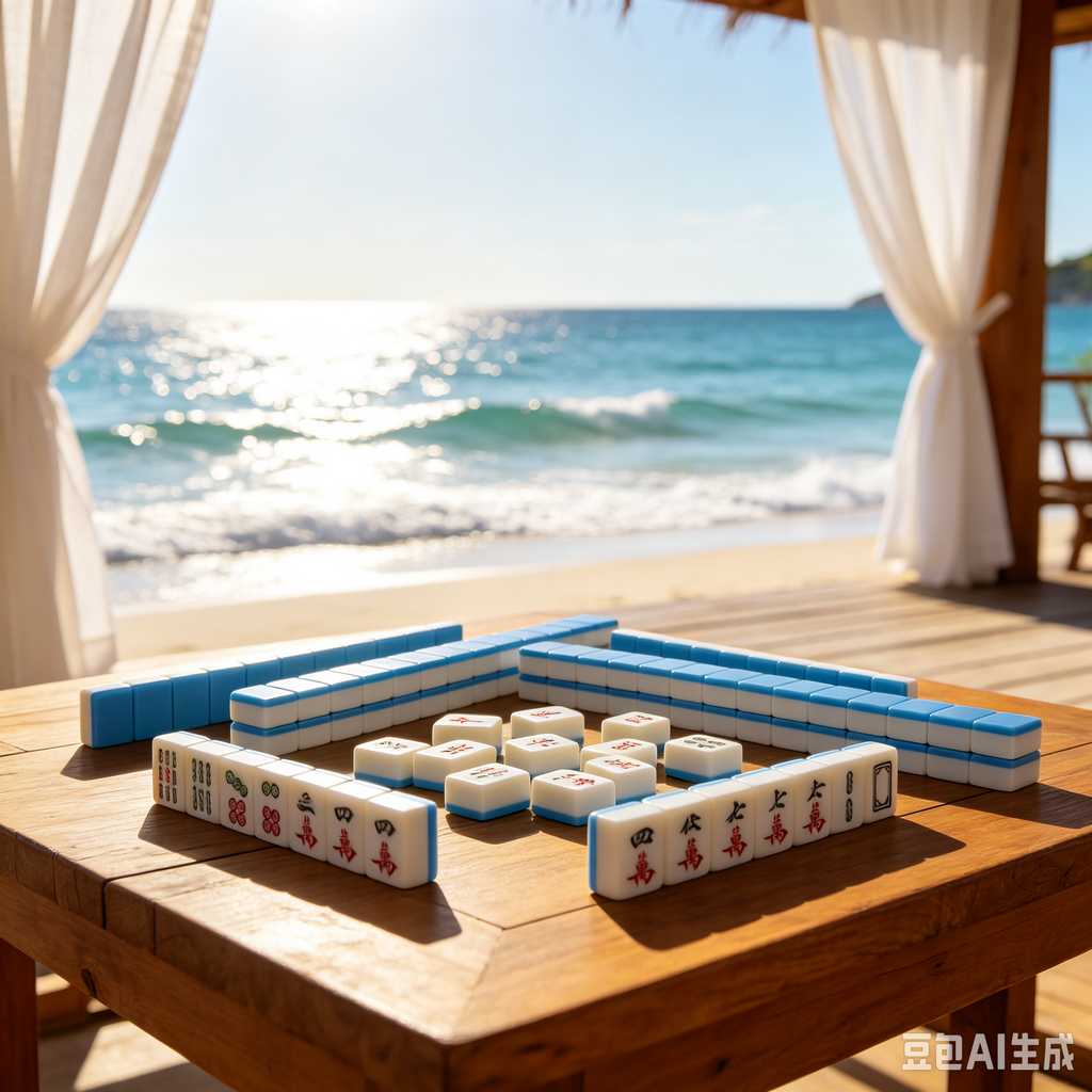 camping leisure mahjong set