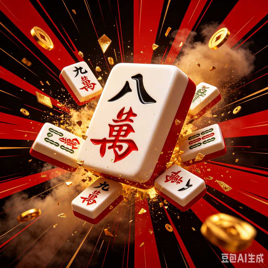artistic mahjong tiles set