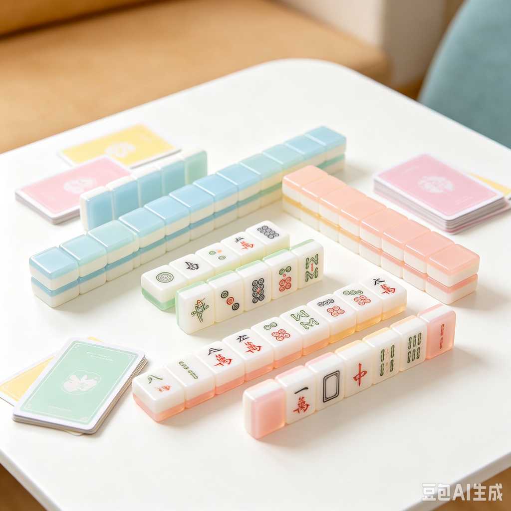 relaxing mahjong game set