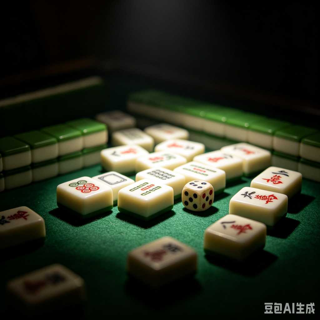 smooth print surface mahjong tiles