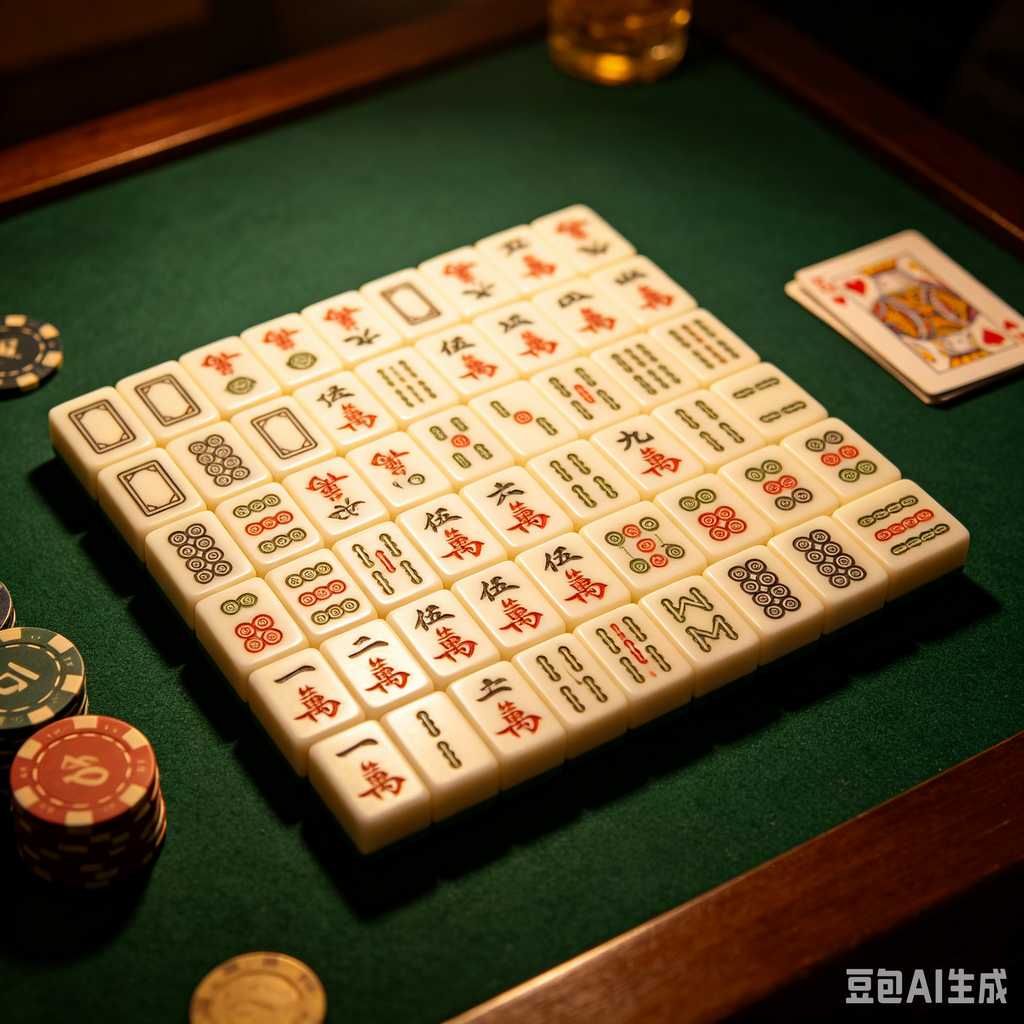 traditional board game mahjong